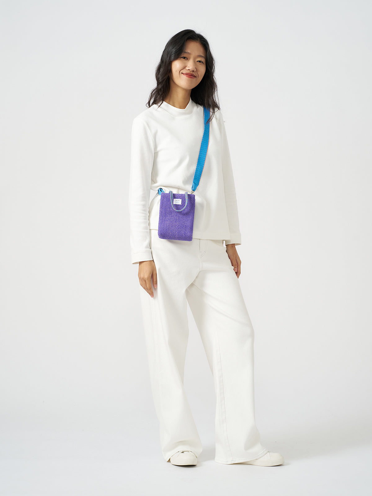 Eya Cotton and Linen Phone Bag