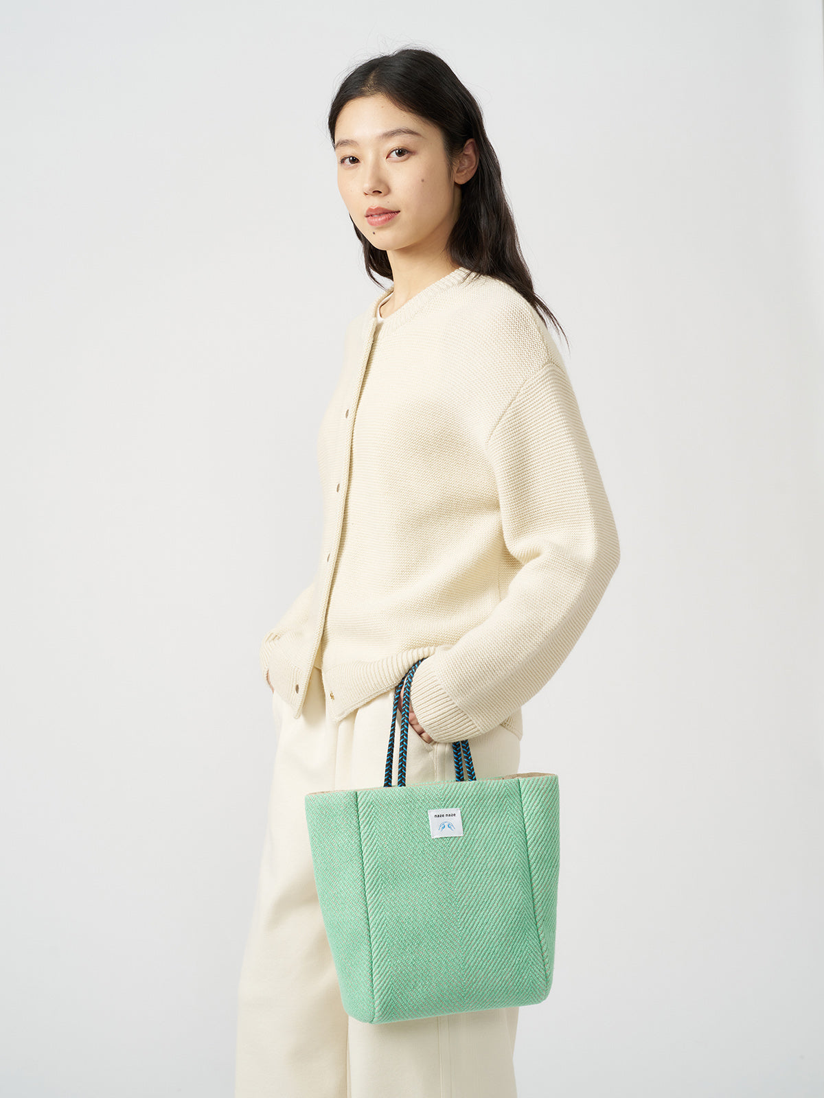 Eya Cotton and Line Hand-carry Bag