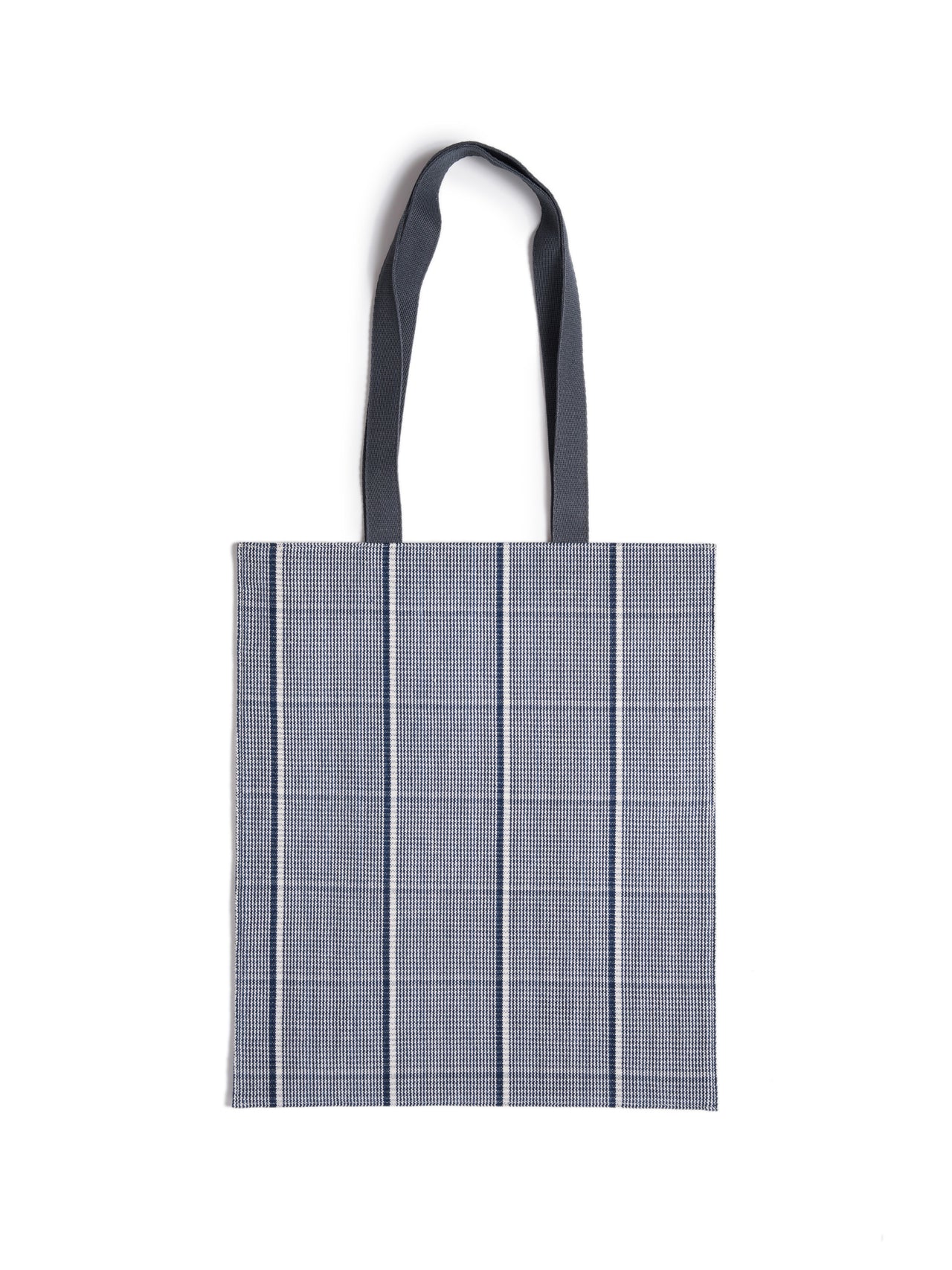 Dali Checkered Cotton Tote Bag
