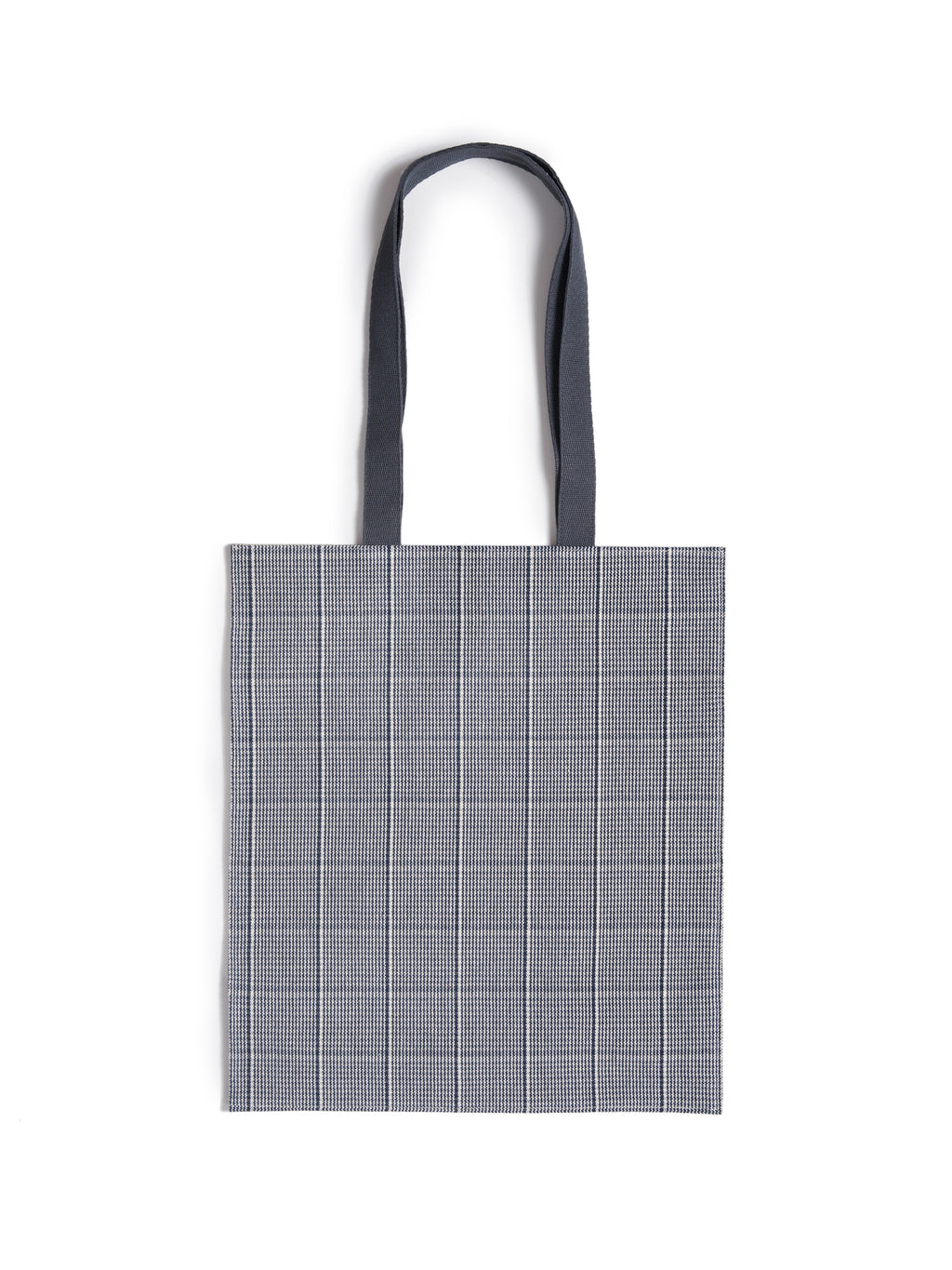 Dali Checkered Cotton Tote Bag