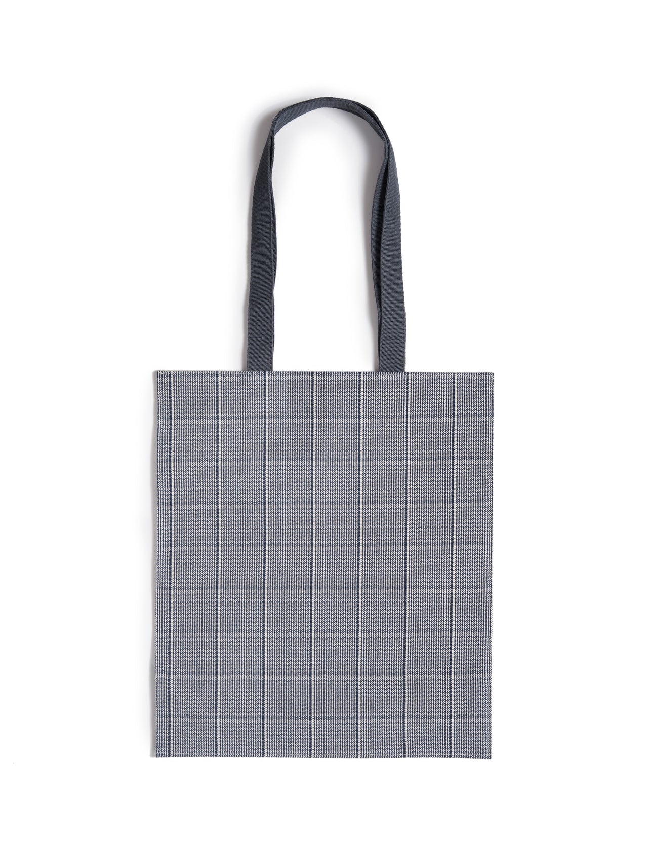 Dali Checkered Cotton Tote Bag