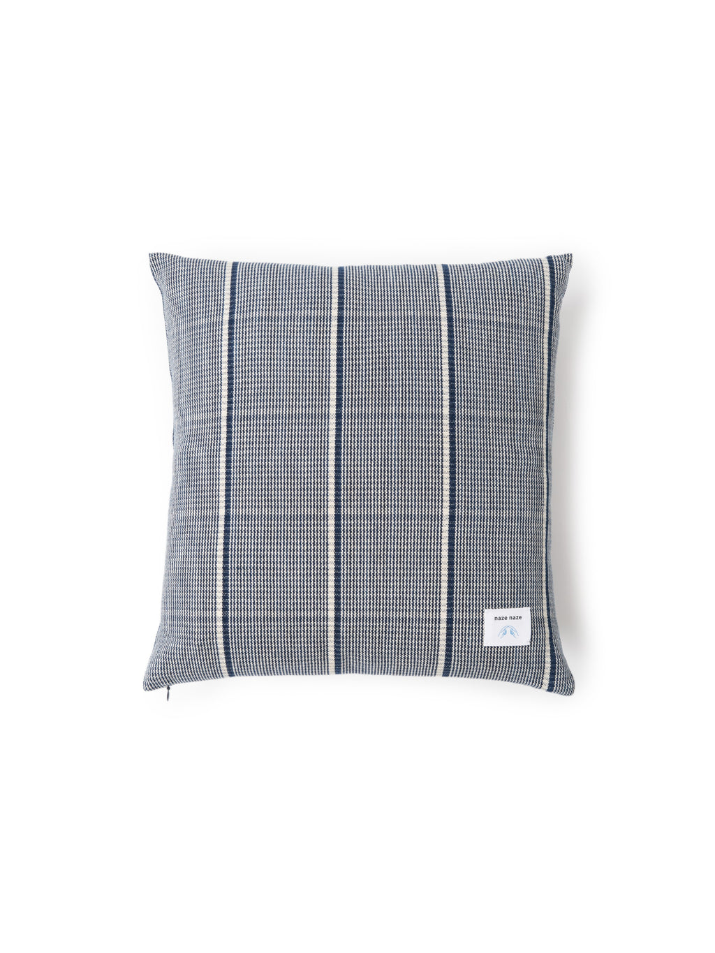 Dali Checked Cotton Square Cushion