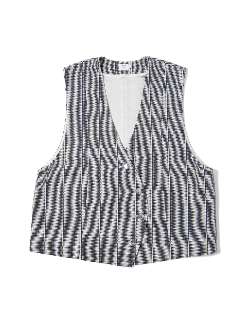 Dali Checkered Cotton Vest