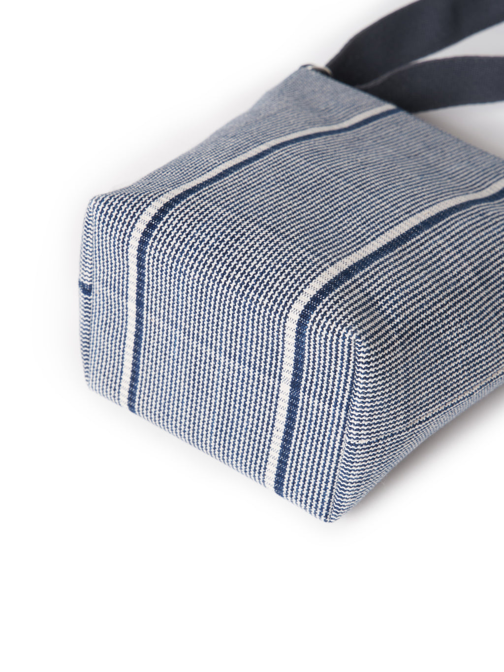 Dali Checkered Cotton Bucket Bag