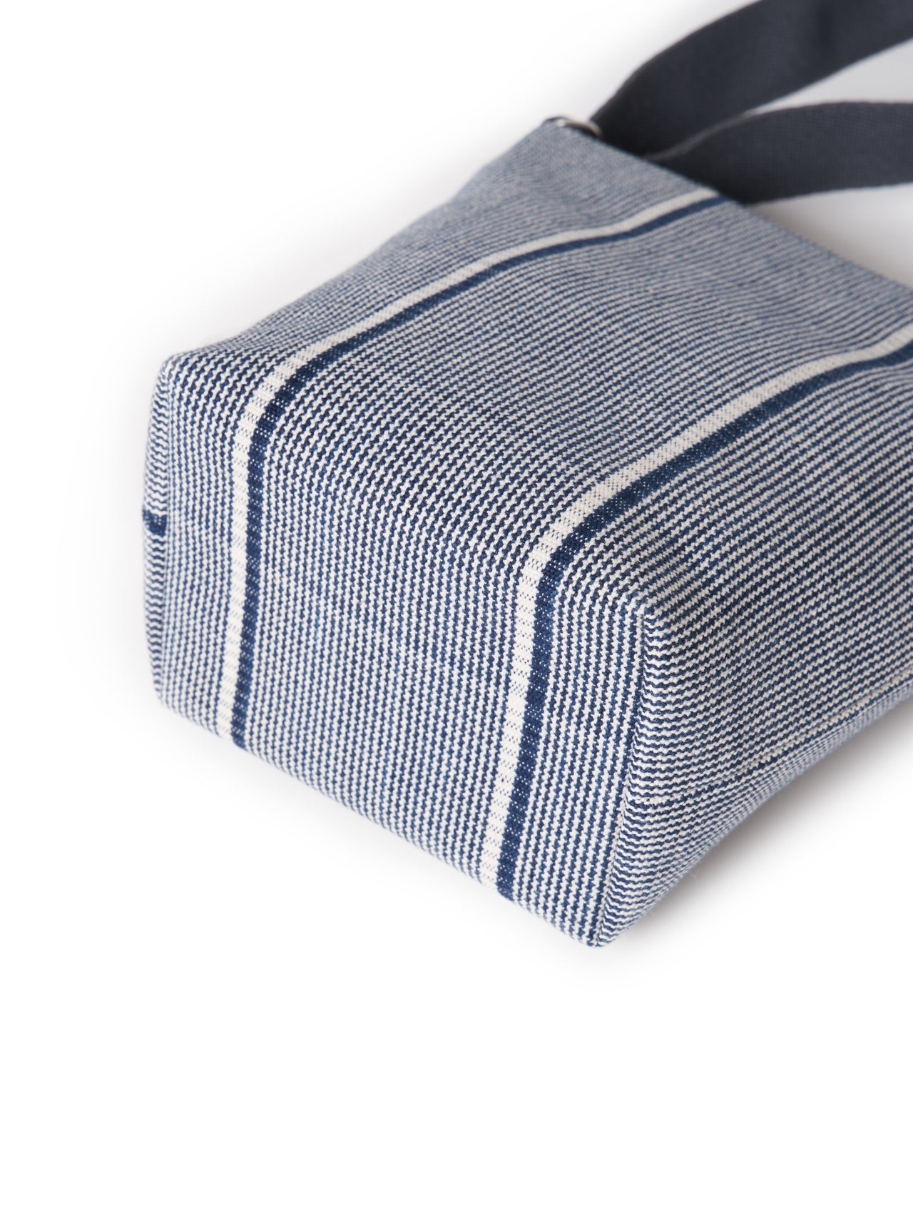 Dali Checkered Cotton Bucket Bag