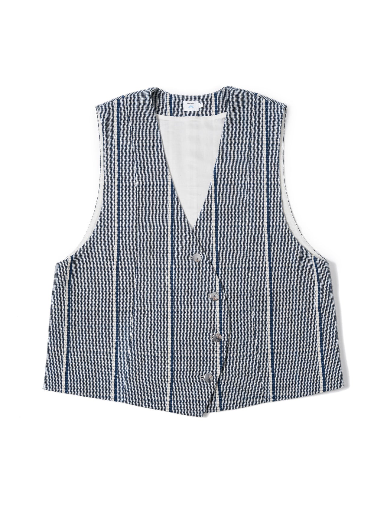 Dali Checkered Cotton Vest