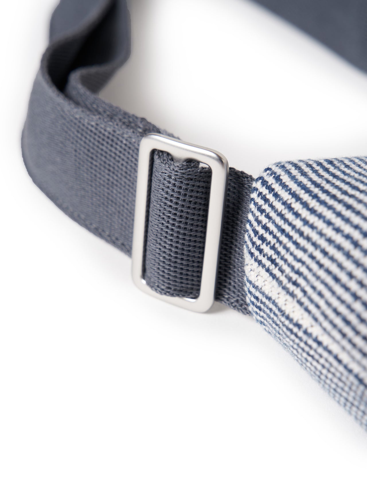 Dali Checkered Cotton Bucket Bag