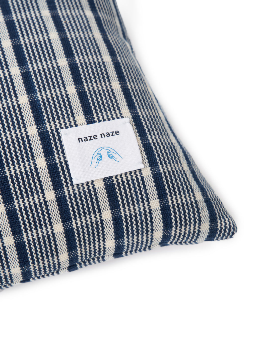 Dali Checked Cotton Rectangular Cushion