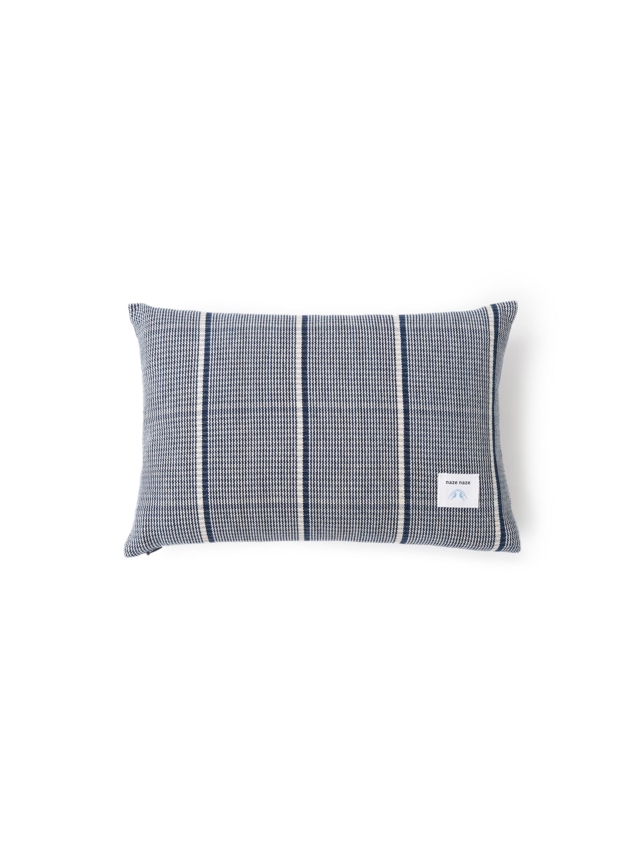 Dali Checked Cotton Rectangular Cushion