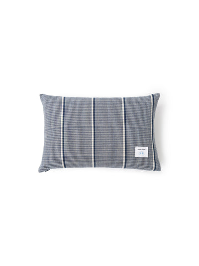 Dali Checked Cotton Rectangular Cushion