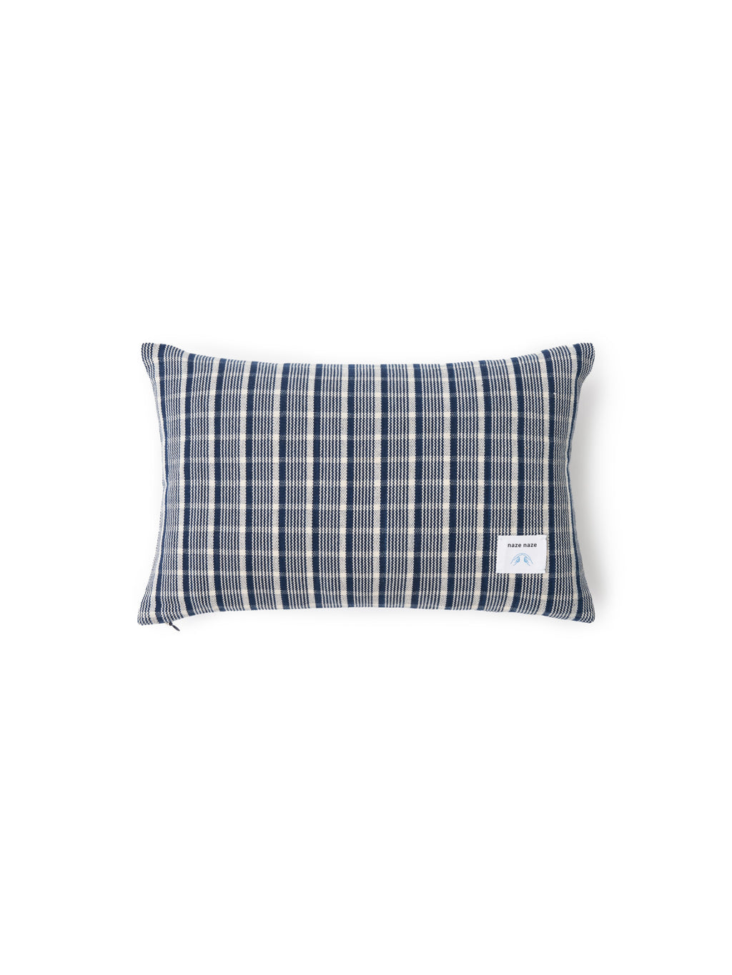 Dali Checked Cotton Rectangular Cushion