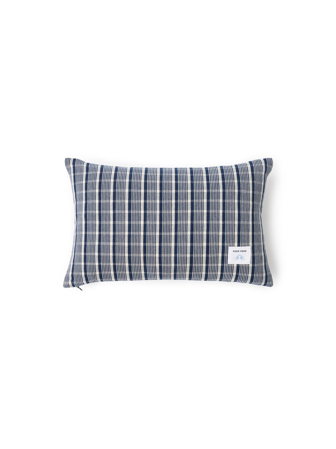 Dali Checked Cotton Rectangular Cushion