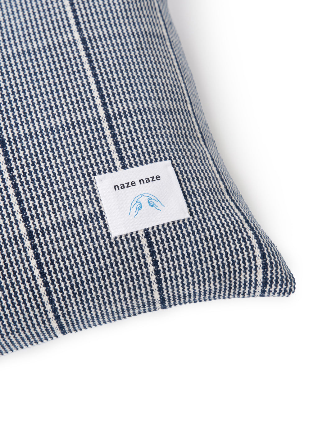 Dali Checked Cotton Rectangular Cushion